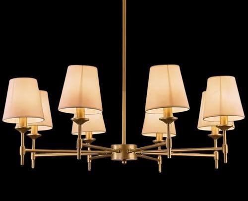 8 Light Shade Chandelier chandelier rental Nashville