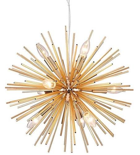 Gold Starburst Chandelier chandelier rental Nashville