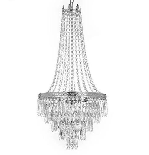 Silver Empire Chandelier chandelier rental Nashville