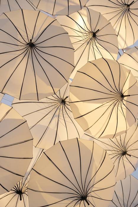 Fairy light canopy Nashville wedding reception